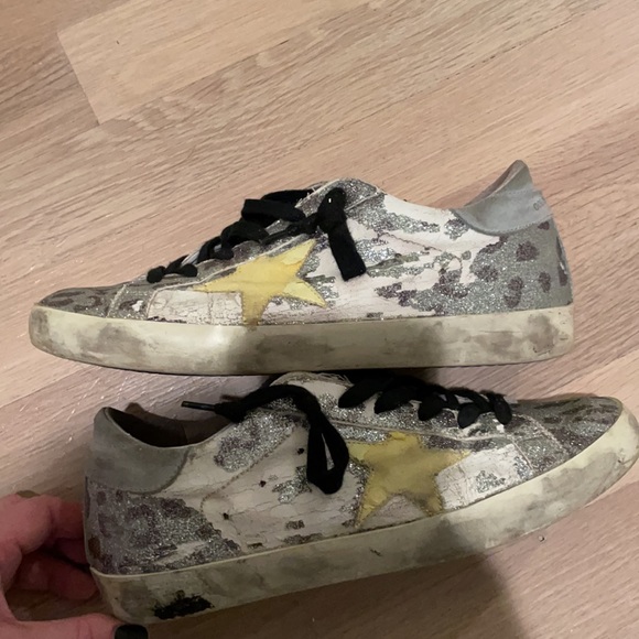 Golden Goose Superstars - Glitter Leopard - Size 6 (36) - Picture 7 of 7